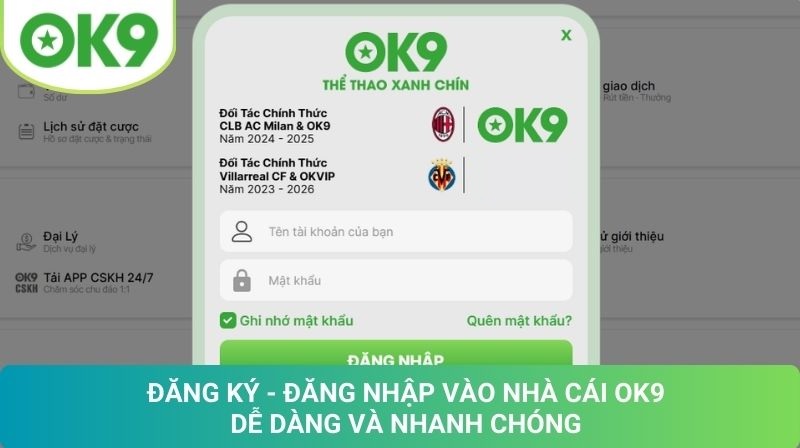OK9 🎖️ Trang Chủ OK9.COM Chính Thức ⭐️ Ưu Đãi Nạp Đầu +2% 21 HƯỚNG DẪN ĐĂNG KÝ OK9 CHI TIẾT TỪNG BƯỚC (PC & MOBILE)